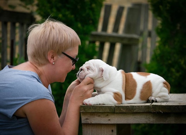 Smiley with his Momma in Russia, Elena Markova .